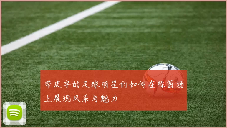 带皮字的足球明星们如何在绿茵场上展现风采与魅力