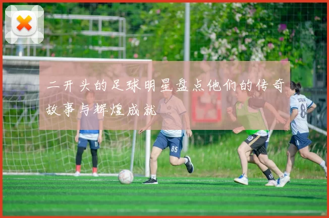二开头的足球明星盘点他们的传奇故事与辉煌成就