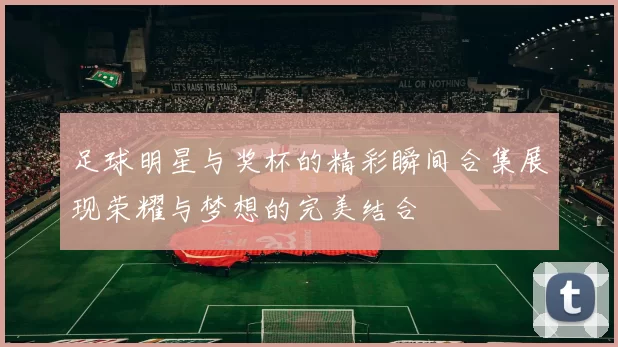 足球明星与奖杯的精彩瞬间合集展现荣耀与梦想的完美结合